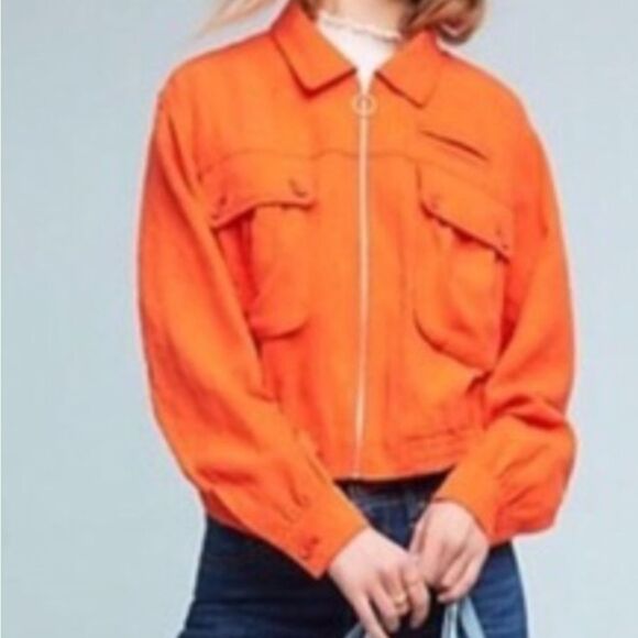 Anthropologie Cartonnier Eisenhower bomber jacket - Picture 2 of 4